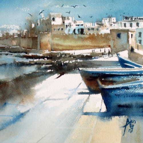 Watercolor Workshop Essaouira